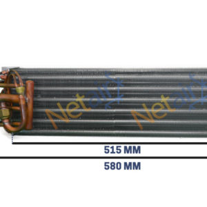 EVAPORADOR MÁQUINA NEW HOLLAND TC55, TC57, TC59, COBRE ALUMÍNIO