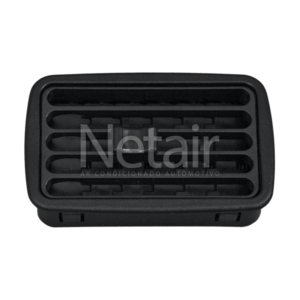 Difusor Retangular Preto Para Adaptação Ar Condicionado