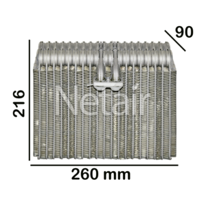 Núcleo Evaporador Fiat Marea E Brava Coupe Original Denso