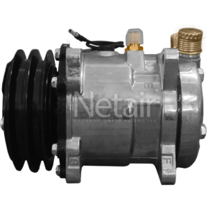 COMPRESSOR MOD SD5H11 8 OREL 12V DUPLO A SAIDA CIMA Aviao